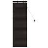 vidaXL Venetiansk persienne M&oslash;rk brun 50 x 130 cm 35 mm