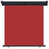 vidaXL Sidemarkise for balkong 170x250 cm rød