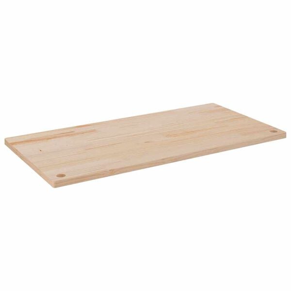 vidaXL Bordplate 110x55x2,5 cm heltre furu