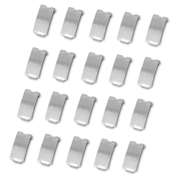 vidaXL Tilbehørssett til piggtråd klipsapplikator hansker 200 klips