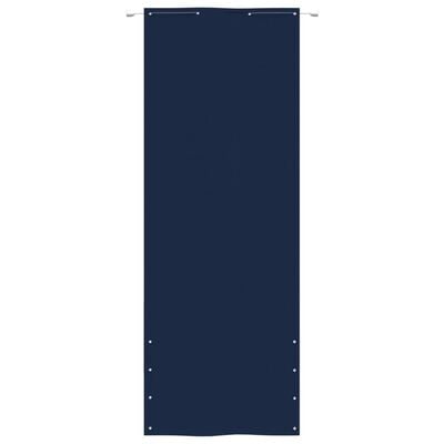 vidaXL Balkongskjerm blå 80x240 cm oxfordstoff