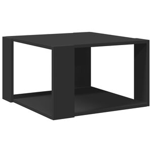 vidaXL Salongbord svart 51,5x51,5x30 cm konstruert tre