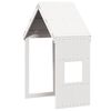 vidaXL Tak for barneseng hvit 55x99x139,5 cm heltre furu
