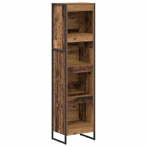 vidaXL Bokskap 40 x 30 x 155 cm Konstruert tre Gamle tre