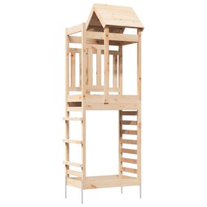 vidaXL Leket&aring;rn Brun 52,5 x 85 x 238 cm Massiv furu