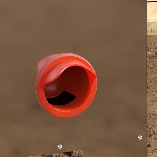 vidaXL H&oslash;nsefutteral 2 pcs s&oslash;lv 40,5 x 25 x 38 cm Galvanisert St&aring;l