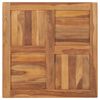 vidaXL Bordplate heltre teak 70x70x2,5 cm