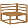 vidaXL Ute Hj&oslash;rnesofa Naturlig 83 x 83 x 73 cm