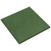 vidaXL Fallbeskyttelsesfliser 12 pcs Gr&oslash;nn 50 x 50 cm Gummi
