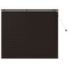 vidaXL Venetiansk persienne M&oslash;rk brun 145 x 130 cm 35 mm