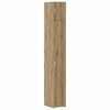 vidaXL Lagringsskap med Hyller Artisan eik 30 x 42,5 x 225 cm