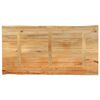 vidaXL Bordplate 120x60x2,5 cm naturlig kant heltre mango