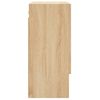 vidaXL Veggskap sonoma eik 60x31x70 cm konstruert tre