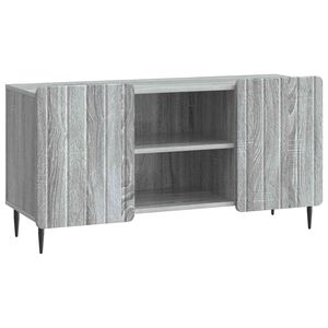 vidaXL TV-skap 102 x 34,5 x 52 cm Gr&aring; sonoma Konstruert tre