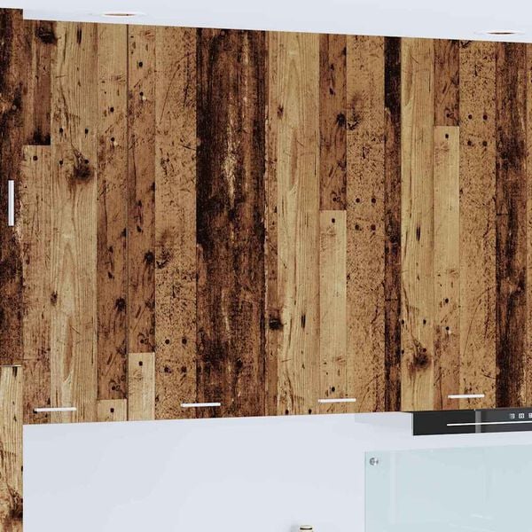 vidaXL Hengende skap Gammelt tre 80 x 31 x 100 cm Konstruert tre
