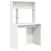 vidaXL Skrivebord Hvit 91 x 50 x 149 cm Konstruert tre