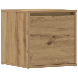 vidaXL Oppbevaringsskap artisan eik 40,5x40x40 cm konstruert tre