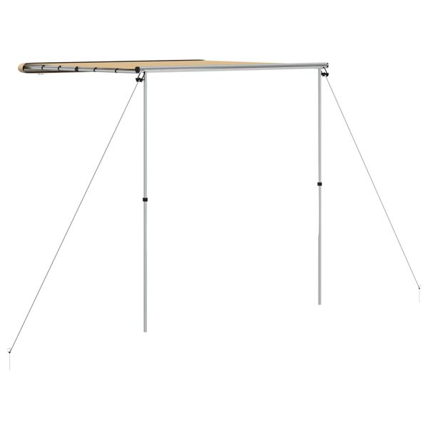 vidaXL Bobil & campingmarkise 2,4x2x2,15 m beige