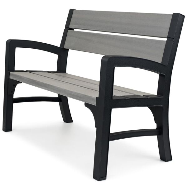 Keter 2-seters hagebenk Montero gr&aring; 233309