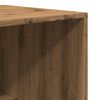 vidaXL Garderobe artisan eik 100x50x200 cm konstruert tre