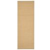 vidaXL Teppe naturlig sisal 100x300 cm