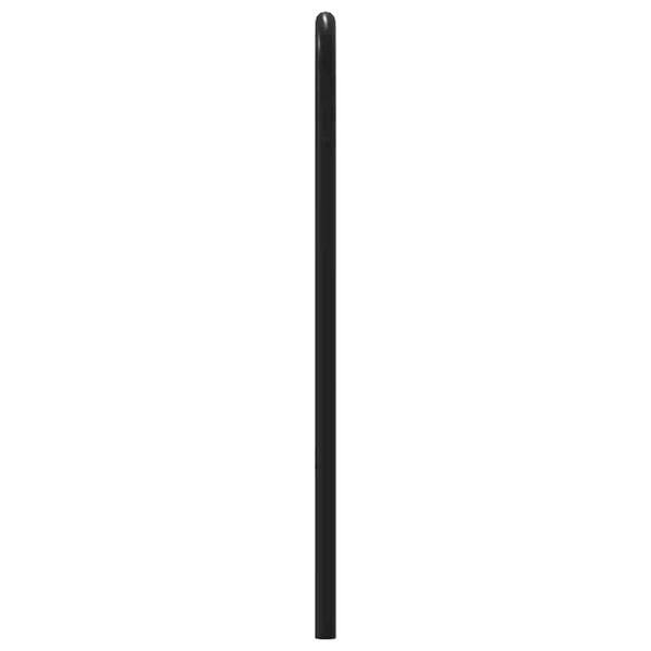 vidaXL Utskiftbar sengegavl sonoma eik 135 cm st&aring;l og konstruert tre