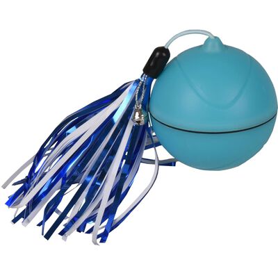 FLAMINGO 2-i-1 LED lekeball Magic Mechta blå 7cm