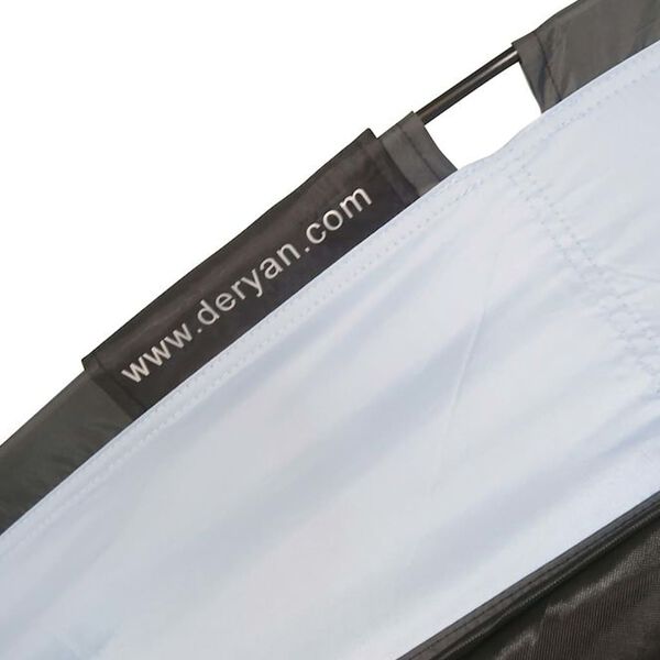 DERYAN Myggtelt til seng 200x90x110 cm himmelbl&aring;