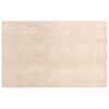 vidaXL Teppe Runner MARSA Krem 150 x 230 cm Polyester og PVC