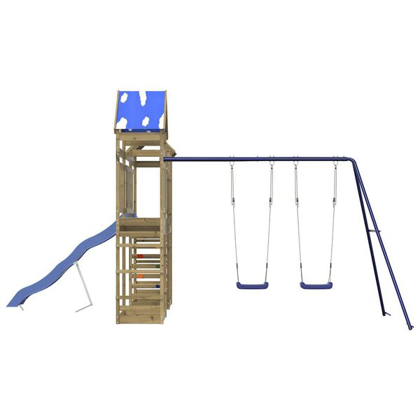 vidaXL Utend&oslash;rs lekesett impregnert furu