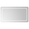 vidaXL Baderomsspeil med LED 50x90 cm