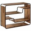 vidaXL Skjenk Gammelt tre 98 x 37,5 x 75,5 cm Konstruert tre