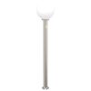 vidaXL Pullertlampe med sensor 120 cm rustfritt st&aring;l IP44