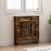 vidaXL Radiator Deksel R&oslash;kt eik 78 x 19 x 81,5 cm Konstruert tre
