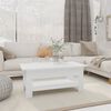 vidaXL Salongbord hvit 102x55x42 cm konstruert tre