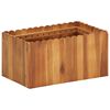 vidaXL H&oslash;ybed 50x30x25 cm heltre akasie