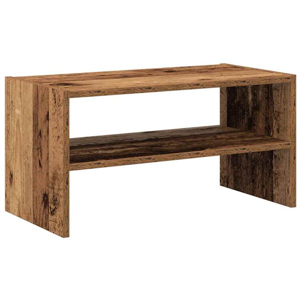 vidaXL Skostativ stablebar gammelt tre 60x30x30,5 cm