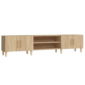 vidaXL TV-skap Sonoma eik 180x31,5x40 cm konstruert tre