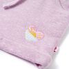Barneshorts med snor blandet lilla 116