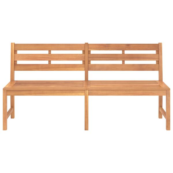 vidaXL Hagebenk 180 cm heltre teak