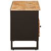 vidaXL TV-skap med skuff Brun 100 x 33 x 46 cm Massiv mango tre