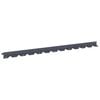 vidaXL Gjerdekant 10 pcs 102 x 4 x 4 cm St&aring;l Antrasitt