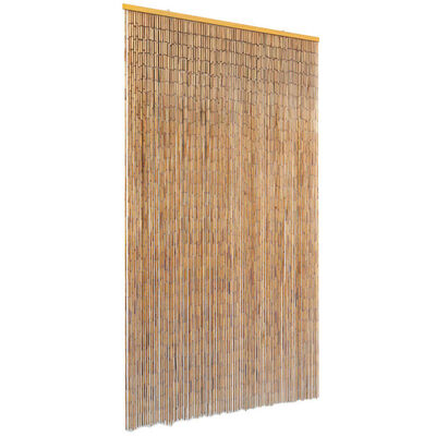 vidaXL Insektdør gardin bambus 100x200 cm