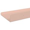 vidaXL Flytende hylle Veggmontert 4 pcs Rosa 60 x 8,5 x 2,5 cm St&aring;l