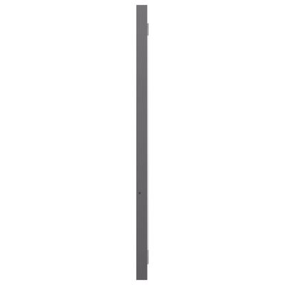 vidaXL Baderomsmøbler 2 stk høyglans grå sponplate