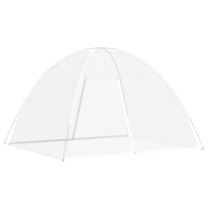 vidaXL Mongolsk myggnett med d&oslash;rer 220 netting hvit 200x180x135 cm
