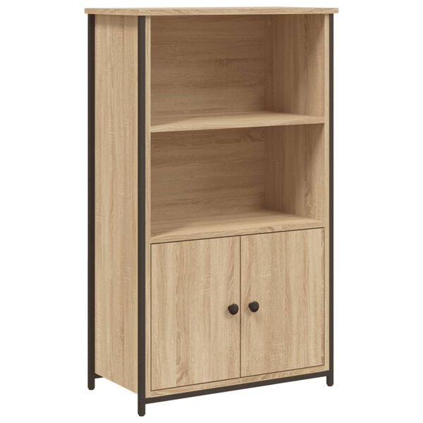 vidaXL Highboard sonoma eik 62x32x103,5 cm konstruert tre