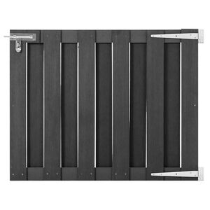 vidaXL Hageport WPC 100x80 cm gr&aring;