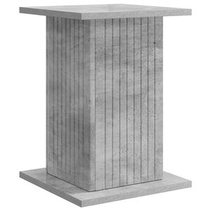 vidaXL Planteholder Betonggr&aring; 30,5 x 30 x 43 cm Konstruert tre