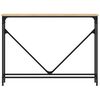 vidaXL Konsollbord sonoma eik 102x22,5x75 cm konstruert tre
